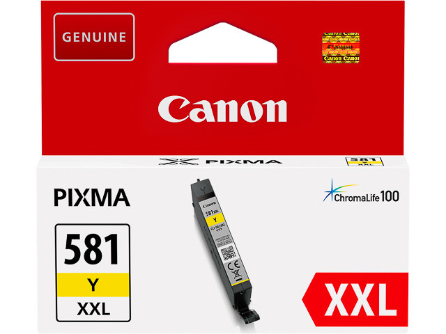 Canon CLI-581 XXL Y geel