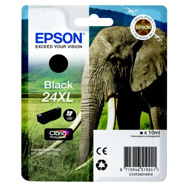 CLARIA PHOTO HD INK 24XL BLACK F- 24SERIES