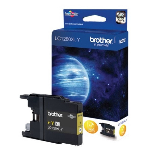 Inkcartridge Brother LC-1280XLY geel HC
