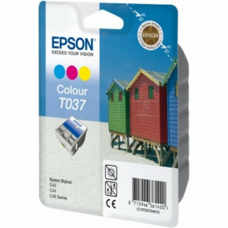 Epson - C13T03704010 - T037 - Inktcartridge color