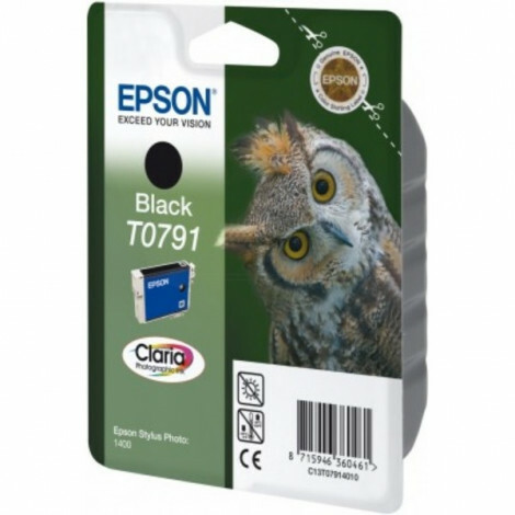 Epson - C13T07914010 - T0791 - Inktcartridge zwart