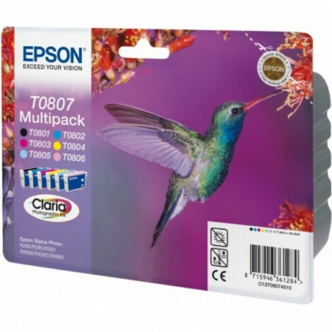 Epson - C13T08074011 - T0807 - Inktcartridge MultiPack