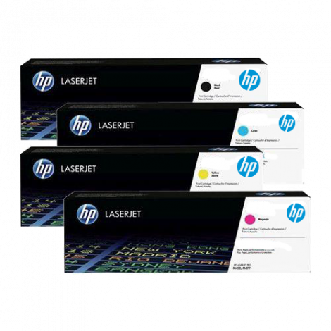 HP 641A Rainbowkit (CMYK) C9723A, C9721A, C9722A, C9720A