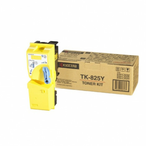 KYOCERA TK-825Y tonercartridge 1 stuk(s) Origineel Geel TK-825Y