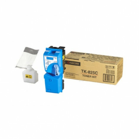 KYOCERA TK-825C tonercartridge 1 stuk(s) Origineel Cyaan 1T02FZCEU0