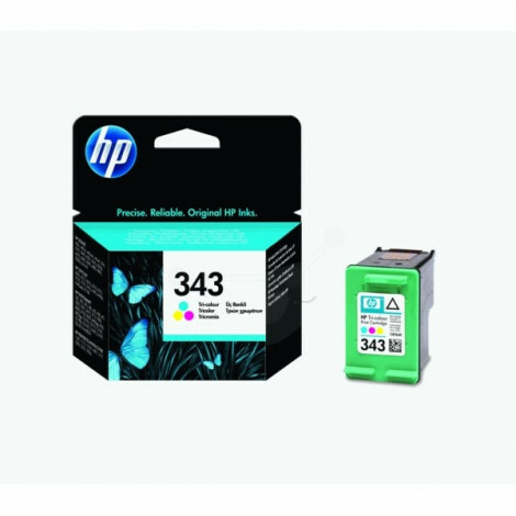 HP 343 originele drie-kleuren cartridge