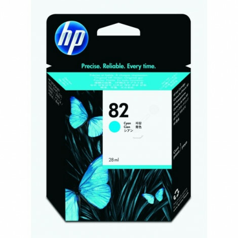 HP - CH566A - 82 - Inktcartridge cyaan