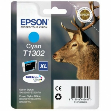 Epson - C13T13024012 - T1302 - Inktcartridge cyaan