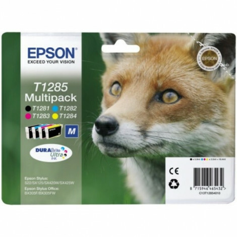 Epson T1285 - Inkt-MultiPack-Milieu-BCMY