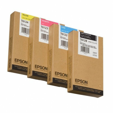 Epson - C13T612400 - T6124 - Inktcartridge geel