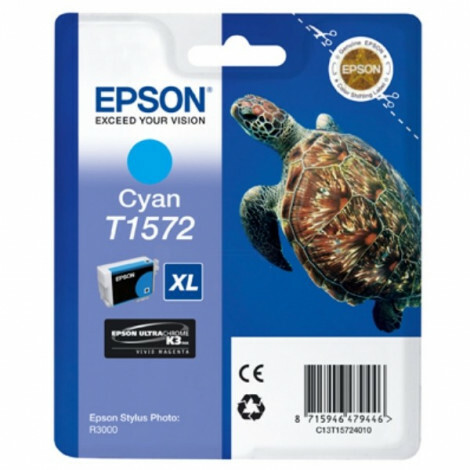 Epson - C13T15724010 - T1572 - Inktcartridge cyaan