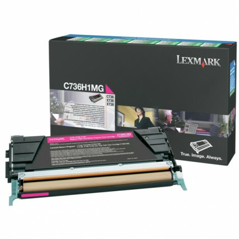 Lexmark - C736H1MG - Toner magenta