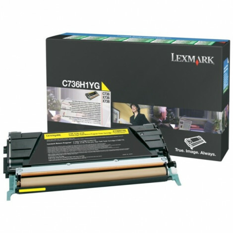 Lexmark - C736H2YG - Toner geel