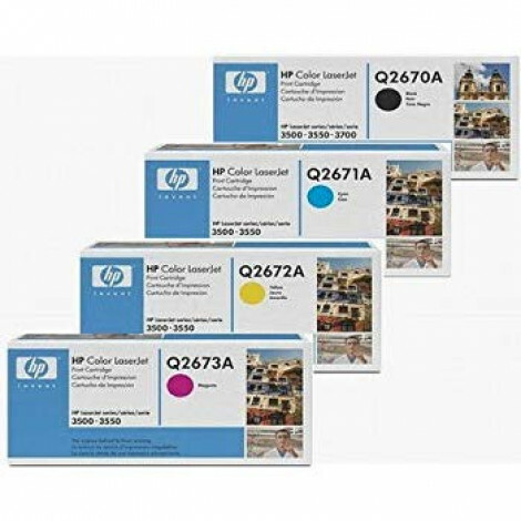 HP Rainbowkit (CMYK) Q2673A, Q2672A, Q2671A, Q2670A