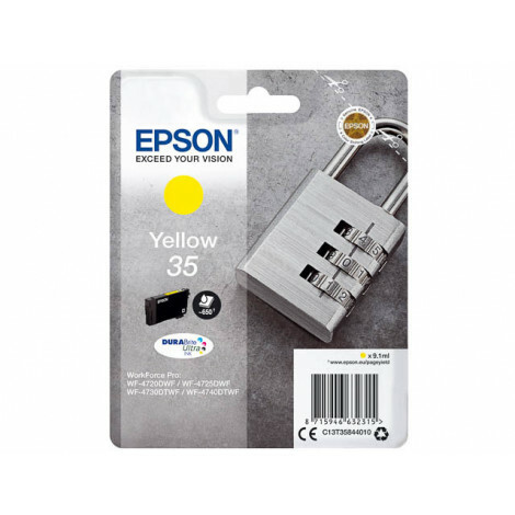 Epson - C13T35844010 - 35 - Inktcartridge geel