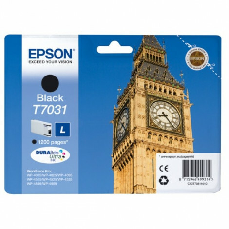 Epson - C13T70314010 - T7031 - Inktcartridge zwart