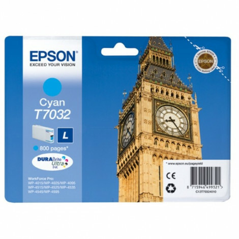 Epson - C13T70324010 - T7032 - Inktcartridge cyaan