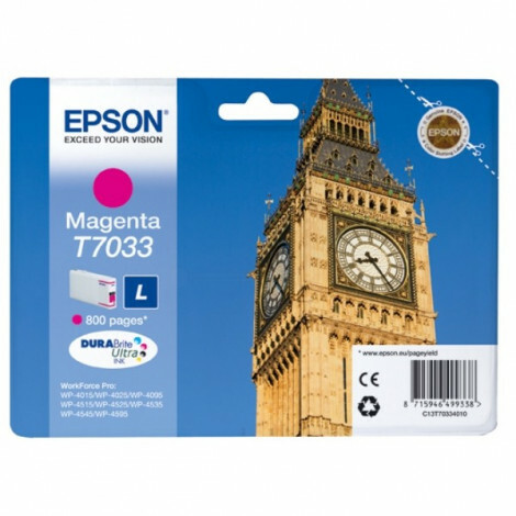 Epson - C13T70334010 - T7033 - Inktcartridge magenta