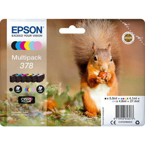 Epson - C13T37884010 - 378 - Inktcartridge MultiPack
