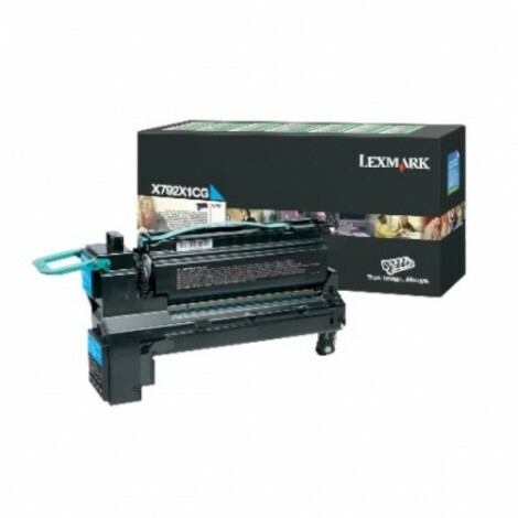 Lexmark - X792X1CG - Toner cyaan