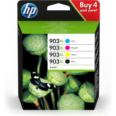 HP 903XL Origineel Zwart, Cyaan, Magenta, Geel Multipack 4 stuk(s)