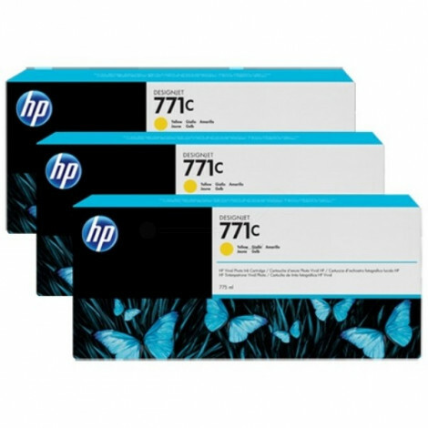 HP - B6Y34A - 771C - Inktcartridge geel