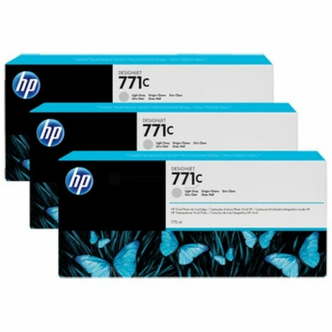 HP - B6Y38A - 771C - Inktcartridge grijs
