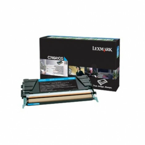 Lexmark - C746A1CG - Toner cyaan