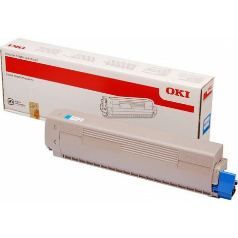 MC873 OKI Toner Cyaan 45862816 