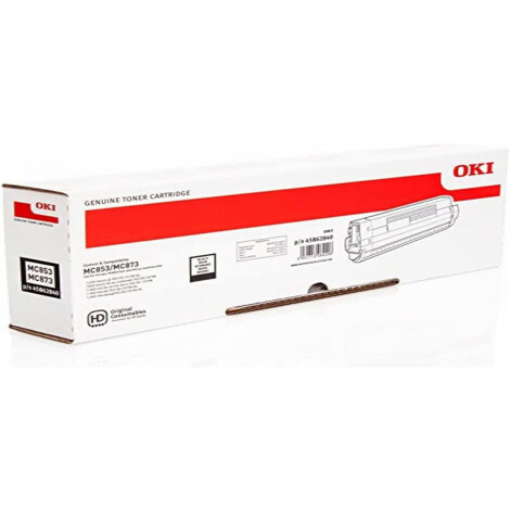 "MC853 MC873 OKI Toner Zwart 45862840"