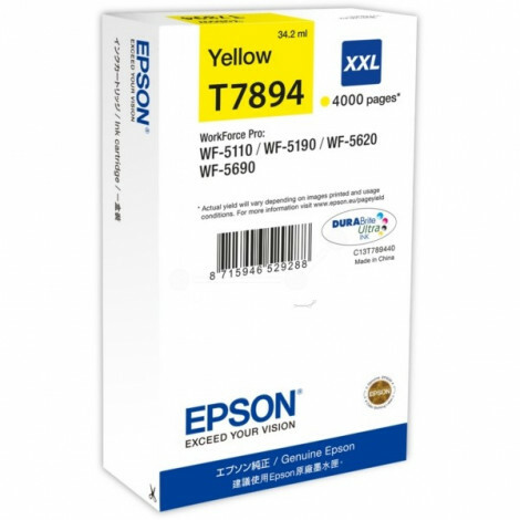 Epson - C13T789440 - T7894 - Inktcartridge geel