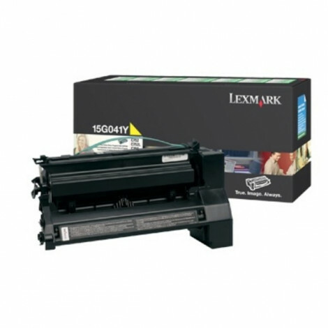 Lexmark - 15G041Y - Toner geel