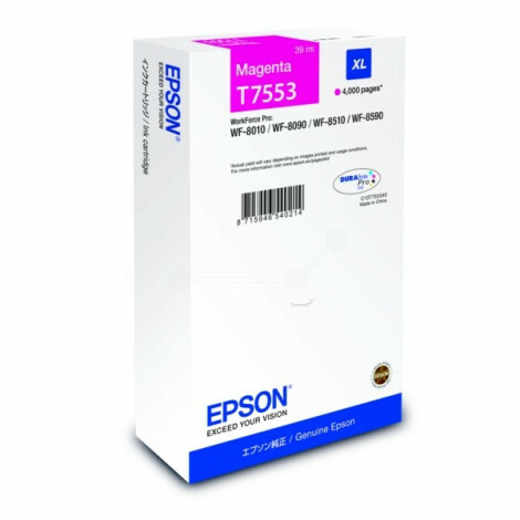 Epson - C13T755340 - T7553 - Inktcartridge magenta