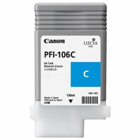 Canon - 6622B001 - PFI-106C - Inktcartridge cyaan