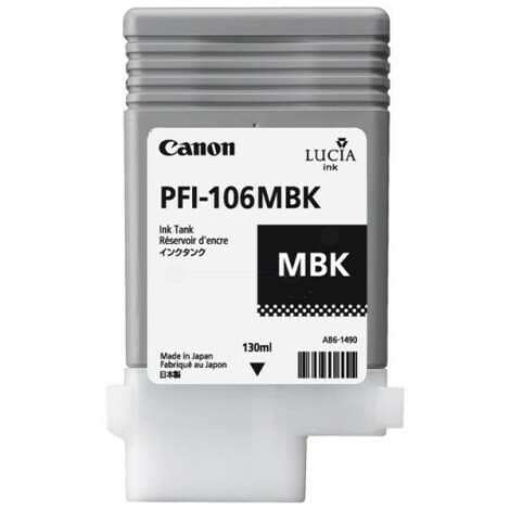 Canon - 6620B001 - PFI-106MBK - Inktcartridge zwart mat