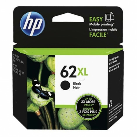 HP - C2P05AE - 62XL - Inktcartridge zwart