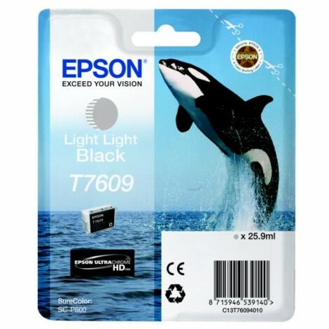 Epson - C13T76094010 - T7609 - Inktcartridge licht licht zwart