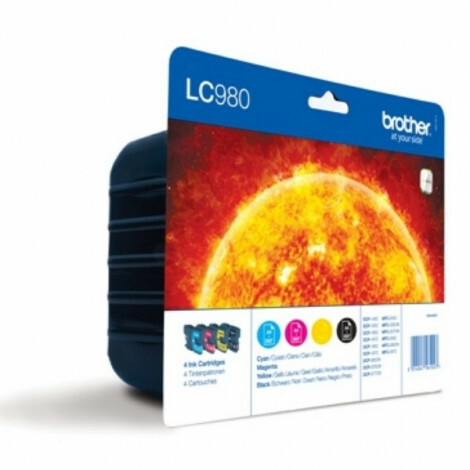 Brother LC-980VALBP Inkt Milieu Pack BCMY