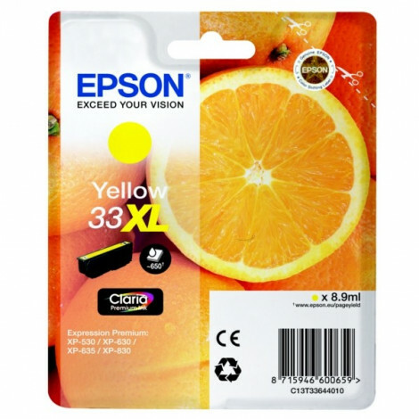 Epson - T33644012 - 33XL - Inkt - yellow
