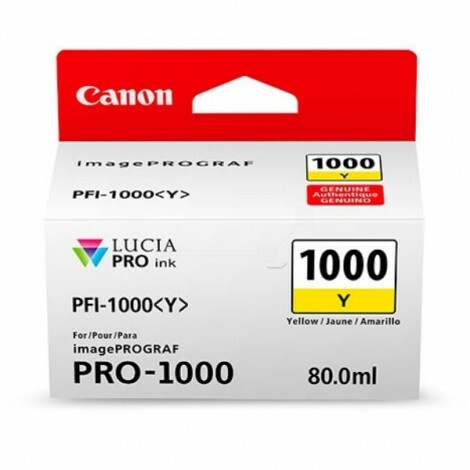 Canon - 0549C001 - PFI-1000Y - Inktcartridge geel