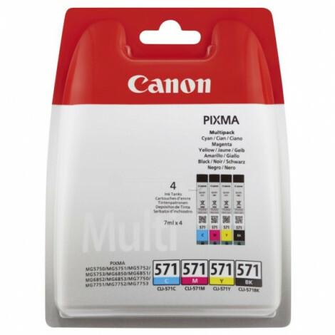 Canon - CLI-571 0386C005 BKCMY - Inkt - MultiPack