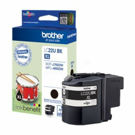 Brother - LC-22UBK - Inktcartridge zwart