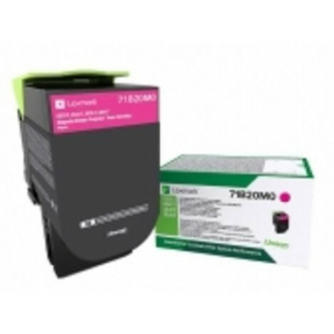 Lexmark - 71B20M0 - Toner magenta