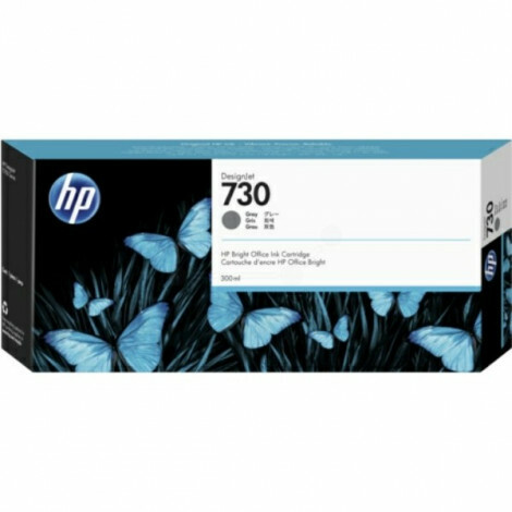 HP - P2V72A - 730 - Inktcartridge grijs