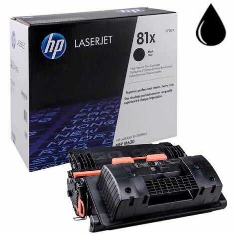 81X CF281X  HP Toner Zwart