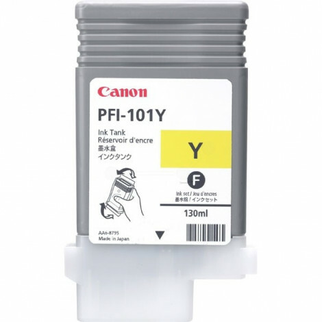 Canon - 0886B001 - PFI-101Y - Inktcartridge geel