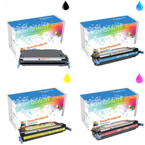 <b>LAATSTE STUKS</b> Canon Rainbowkit 711 (CMYK) 1658B002, 1659B002, 1660B002, 1657B002 711 TPN-HQ