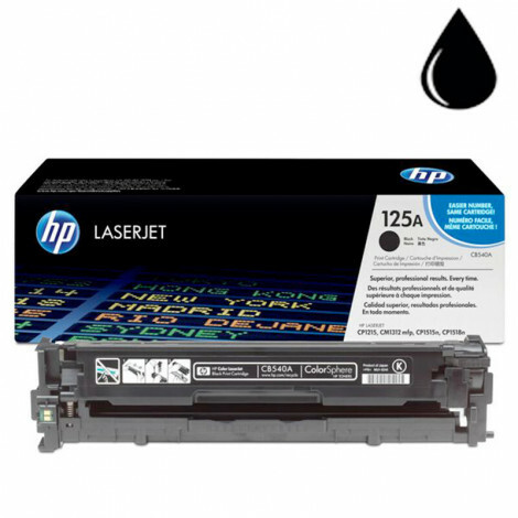 125A - CB540A - HP - Toner -Zwart