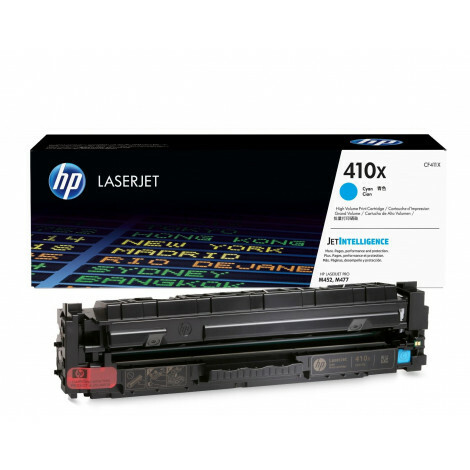 HP 410X CF411X originele high-capacity cyaan LaserJet tonercartridge CF411X