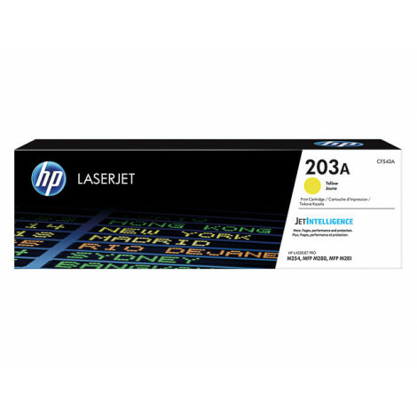 HP 203A CF542A Toner geel